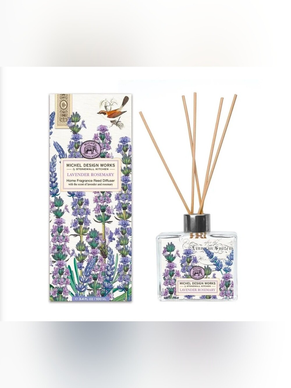 Michel Design Works Lavender Rosemary Reed Diffuser - Purple